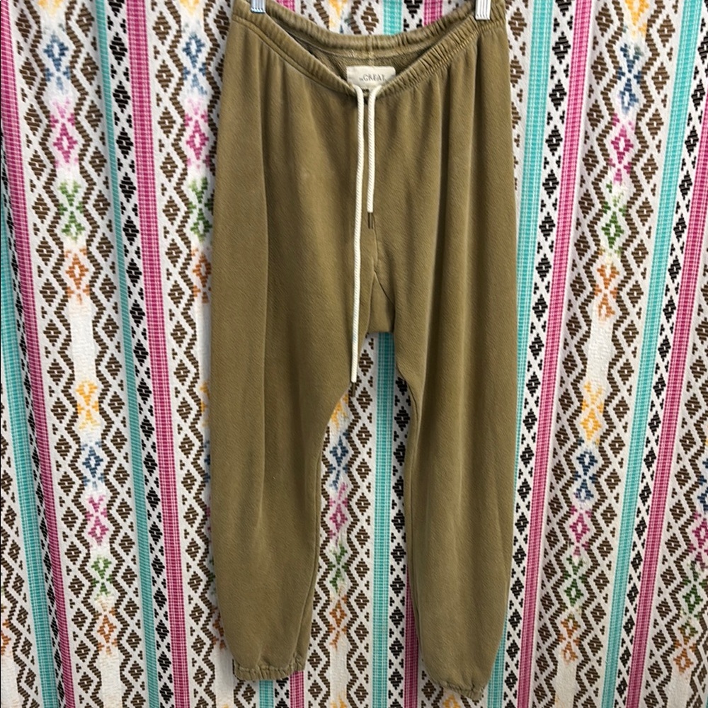 The GREAT Sweatpant Olive Small